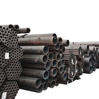 Tube en acier au carbone de haute qualité Q235 Grade D SS400 S235JR S235JO S235J2 X42 Tuyau sans couture en acier au carbone