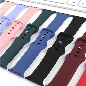 Bracelet de montre en maille métallique en silicone pour <span class=keywords><strong>Apple</strong></span> Iwatch Series 10 9 <span class=keywords><strong>8</strong></span> Ultra 2 49 mm 45 mm, bracelet de luxe - Product Image 3