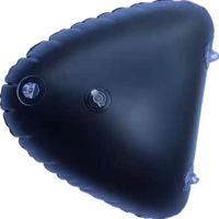 Coussin gonflable de sécurité pour bateau, à gonflage rapide, avec plusieurs compartiments d'air, disponible en plusieurs couleurs
