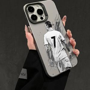 Funda para Teléfono con el Número 7 de una Estrella del Fútbol para iPhone 17/16/15/14/13/12 Pro Max, Funda Protectora Antigolpes de TPU para Fanáticos del Fútbol - Product Image 5