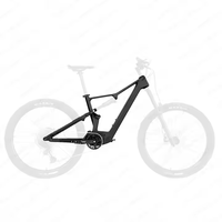 Cadre professionnel léger e-vtt 148*12mm Bafang M820 mi moteur 720Wh batterie Enduro Suspension complète Dengfu E69 cadre en carbone