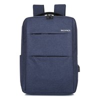 Sac à dos unisexe imperméable en Oxford pour ordinateur portable, sac à dos pour ordinateur portable avec chargeur USB pour les affaires, l'école, les voyages quotidiens