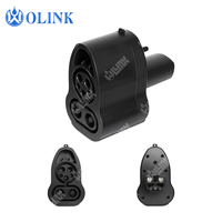 Adaptateur de chargeur Olink CCS1 vers Tesla EV Certifié CSA Niveau 2 Chargeur EV Compatible Protection haute sécurité