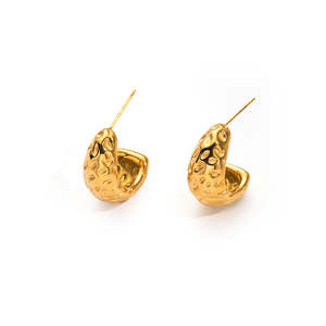 Pendientes de Moda, Acero Inoxidable 316L, Baño de Oro PVD, Sostenibles y Resistentes - Product Image 1