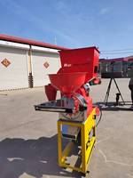 Riz Machines et matériel agricoles Fraisage et broyage de riz de son fin Machine de moulin à riz de maïs Batteuse combinée