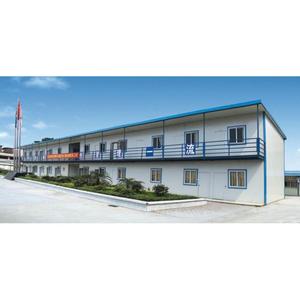 Edificio Prefabricado de Dos Pisos con Techo Inclinado, Estructura de Acero, Panel Sándwich, Uso de Oficina, Diseño Industrial - Product Image 1