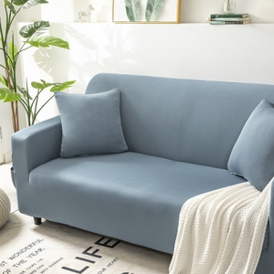 Design personnalisé, housse de canapé <span class=keywords><strong>3</strong></span> places en tricot élastique épais doux et extensible, couleur unie - Product Image 3