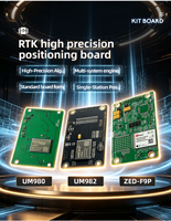 Carte réceptrice GNSS RTK/PPP haute précision à gain élevé pour levés professionnels, multi-constellations et pleine fréquence