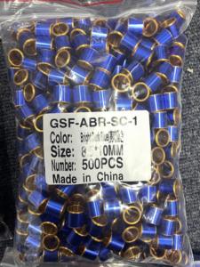 Geshifeng แหวนโลหะสำหรับนกขนาด4มม. แหวนโลหะสำหรับนกพิราบ perchmix - Product Image 5