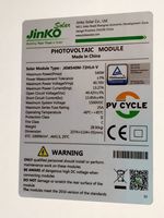 10 Panel Surya Terbaik Jinko Tiger Pro Panel Surya Laris 540w 545w 550w Sel Surya MBB 182mm untuk Sistem Rumah