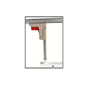 Sponda Laterale Pieghevole in Lega di Alluminio per Letto Ospedaliero, Regolabile in Altezza, 6 Velocità, per Uso Medico - Product Image 4