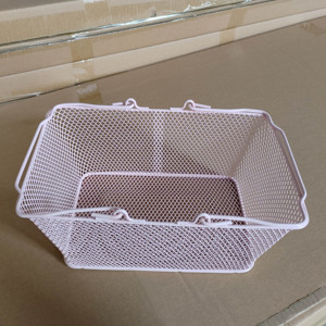 Vente Directe d'Usine Panier <span class=keywords><strong>de</strong></span> Magasin <span class=keywords><strong>de</strong></span> Cosmétiques Panier d'Achat <span class=keywords><strong>de</strong></span> Détail pour Épicerie Petit Panier <span class=keywords><strong>de</strong></span> Supermarché Rose Personnalisé - Product Image 3