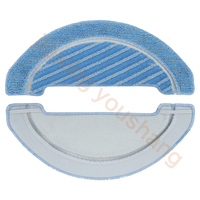 Ensemble d'accessoires de balayeuse personnalisé pour Cecotec Conga 1090 Robot aspirateur pièces serpillière filtre Hepa brosse principale Kit de brosse latérale