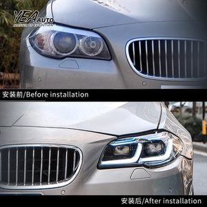 Fari Anteriori LED Modificati per <span class=keywords><strong>BMW</strong></span> F10 a G30, Luci Anteriori <span class=keywords><strong>520</strong></span> 523 528 530 535Li, Accessori Auto 2011 - 2016 F10 - Product Image 2