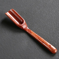 Cuillère à thé en bambou écologique Klear Chinese Kongfu, cuillère à matcha délicate, cuillère à thé portable 18x3cm, logo personnalisable