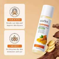 Set Perawatan Kulit pemutih Herbal Label pribadi sabun nutrisi lapisan dalam Serum Scrub kunyit Hazel Centella utama