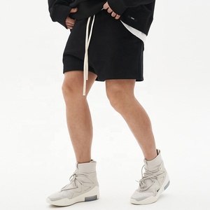 Shorting Drop shorting da <span class=keywords><strong>uomo</strong></span> pantaloncini da Jogger con coulisse in cotone <span class=keywords><strong>Bermuda</strong></span> pantaloncini larghi larghi da ginnastica per <span class=keywords><strong>uomo</strong></span> - Product Image 3