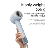 Sèche-cheveux compact professionnel YX-V11 1600W à moteur BLDC haute vitesse, ionique, 3 vitesses, 3 réglages de chaleur, fonction air froid, idéal pour les hôtels
