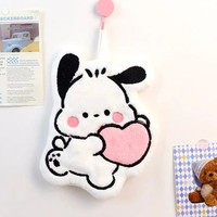 Toalla de mano de secado rápido para cocina y baño de dibujos animados, trapo absorbente grueso que no se desprende para uso doméstico, venta al por mayor