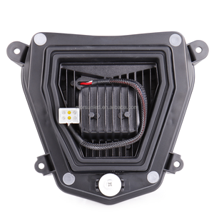 Faros delanteros LED para motocicleta <span class=keywords><strong>KTM</strong></span> <span class=keywords><strong>MT09</strong></span> FZ09 2014-2016, kit de faros delanteros LED con haz alto/bajo y aprobación de DRL para el - Product Image 5