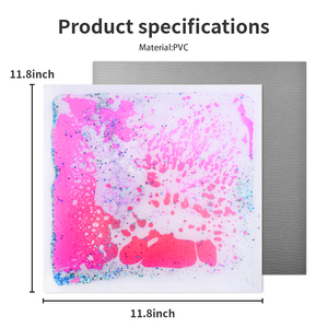 ABS quadrati sensoriali tappetini per bambini visive sensoriali piastrelle pavimento liquido tappetino per la scuola materna migliora lo sviluppo sensoriale - Product Image 5