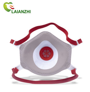 CE FFP3 masker sekali pakai, berbentuk cangkir untuk KP38211 4 lapisan sekali pakai masker pelindung ramah lingkungan katup Respirator pernapasan halus - Product Image 4