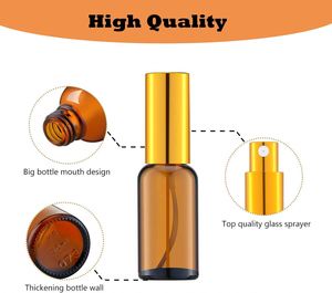 Wholesale 50ml Empty Glass Spray Bottle for Hair Oil & Essential Oil with <b>Black</b> Sprayer Screen Printing <b>Reed</b> <b>Diffuser</b> - Product Image 3