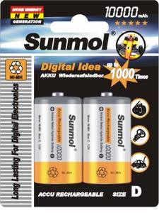 Sunmol שירות מספק 10000mah מפעל אספקת <span class=keywords><strong>1.2v</strong></span> ni-mh סוללה נטענת - Product Image 3