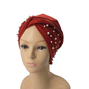 Turbante musulmán de algodón para mujer, hijab árabe, turbante para la cabeza, turbante indio africano, diadema giratoria, turbante para mujer - Product Image 6