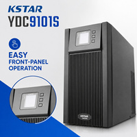 Kstar YDC 9100 Series YDC9101S 1000VA/900W UPS à double conversion en ligne, PF=0.99, charge intelligente, utilisé dans le secteur public, financier