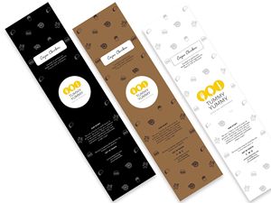 Custom-printed round <b>roll</b> labels: food-grade, waterproof, self-adhesive stickers for <b>bubble</b> tea and coffee cup packaging - Product Image 5
