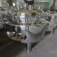 Agitateur de réservoir de stockage en acier inoxydable SUS316 304, pompe mélangeuse, contrôle automatique, chauffage, grande capacité pour le traitement des produits chimiques alimentaires