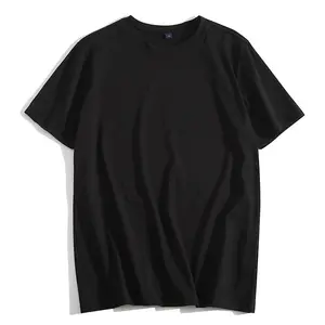 새로운 제조 업체 남성 티셔츠 라운드 넥 반팔 빈 대형 티셔츠