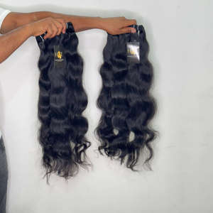 ผมลอนธรรมชาติแบบเป็นมัด พร้อมเชือกผูกผม HD Lace Closure ผมดิบจัดเรียงเกล็ดผมอย่างดี ขายส่งจากซัพพลายเออร์ผมต่อแท้ของกัมพูชา - Product Image 2