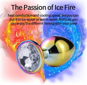 3 шт., анальная пробка из нержавеющей стали - Product Image 3