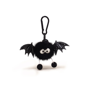 Wholesale Cheap Keychain Angel&Demon Cute Plush Stuffed Anime Soft Stuffed Animal Keychain Car Keyring Metal Key Chains