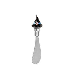 Halloween Witch Hat Cheese Knife Silver Indoor Decoration Party Tool - Product Image 1
