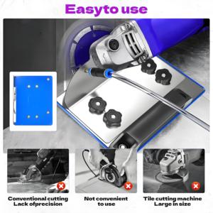 Nueva Cortadora Portátil de Acero Inoxidable de 45 Grados para Biselado de Azulejos y Madera - Máquina de Corte 006 para Fijación de Azulejos a 45 Grados - Product Image 1