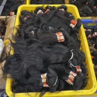 Extensions de cheveux humains 100% naturels, lisses, Remy, vierges, bruts, de vison, brésiliens, péruviens, indiens, à cuticules alignées, en mèches, pour tissage, abordables, pour revendeurs