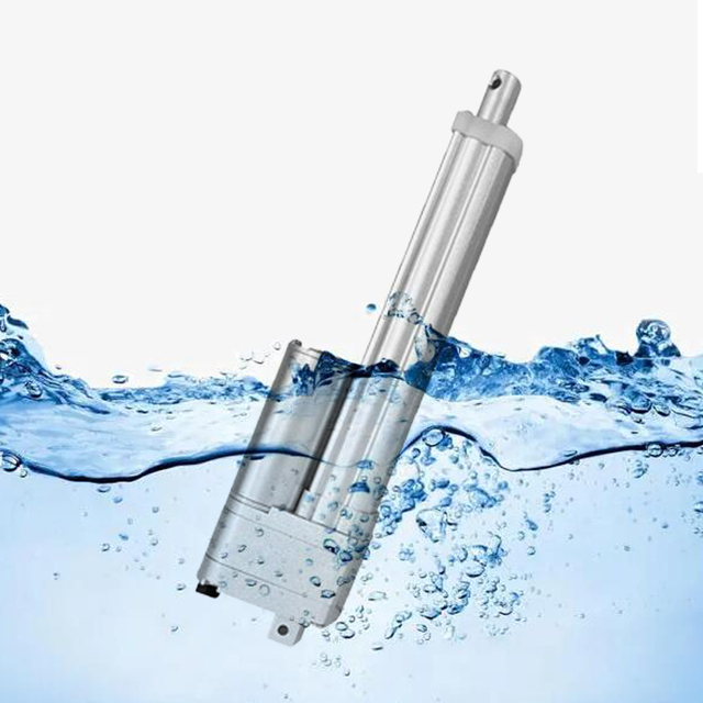 1500n Waterproof Ip66 24v 12 Volt Actuat Linear Actuator