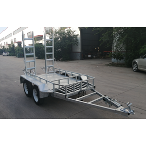 <span class=keywords><strong>Remolque</strong></span> utilitario de acero de 5 toneladas con eje tándem de alta calidad, <span class=keywords><strong>remolque</strong></span> plano aplicable a camionetas - Product Image 6