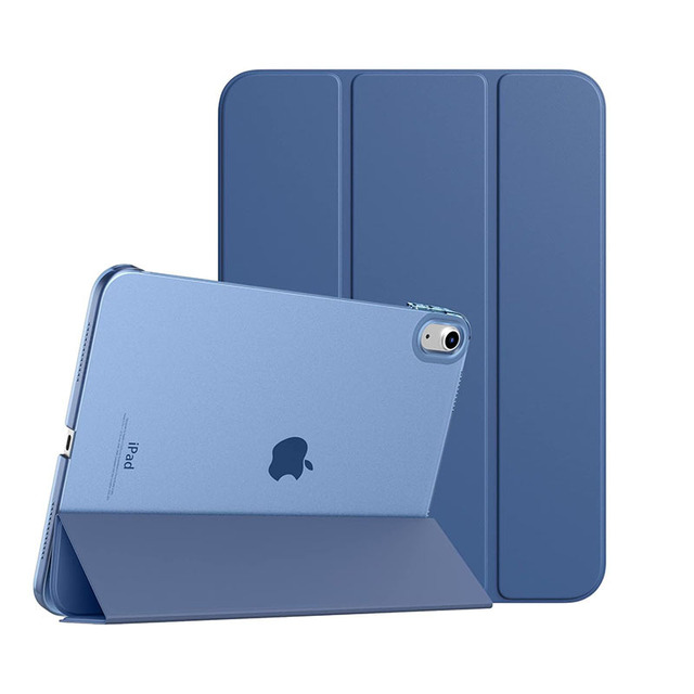 Shockproof Slim Tri-fold Stand Case Compatible for iPad Pro 11 Air 5 4 10.9 10th Gen Built-in Pencil Holder Skin