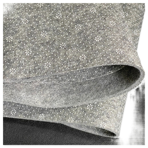 เข็มพลาสติกสีเทาขนาด850กรัมหนา5มม. ใช้สำหรับเช็ดพรมด้านล่างผ้า PVC กันลื่น - Product Image 4