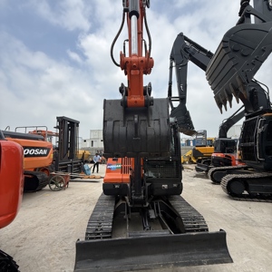 รถขุดขนาดเล็ก Doosan DX60 1.5 ตัน พร้อมบุ้งกี๋ขุดขนาด 0.12 ลบ.ม. อุปกรณ์ก่อสร้างมือสอง DX60 DX80 DX100 - Product Image 6