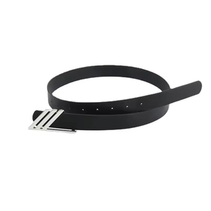 Nueva moda ajustable Casual automático hebilla personalizada cinturones de diseñador cinturones de marca famosa para mujeres hebilla de cinturón logotipo personalizado - Product Image 6