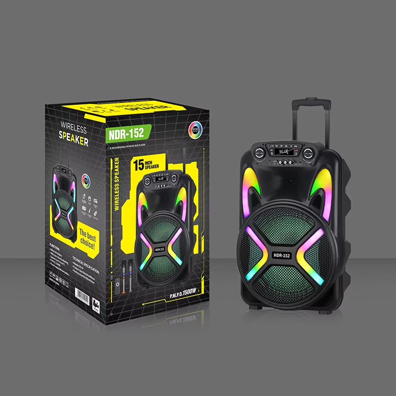 Square Speaker Box - 2025 New Design, Portable Bluetooth