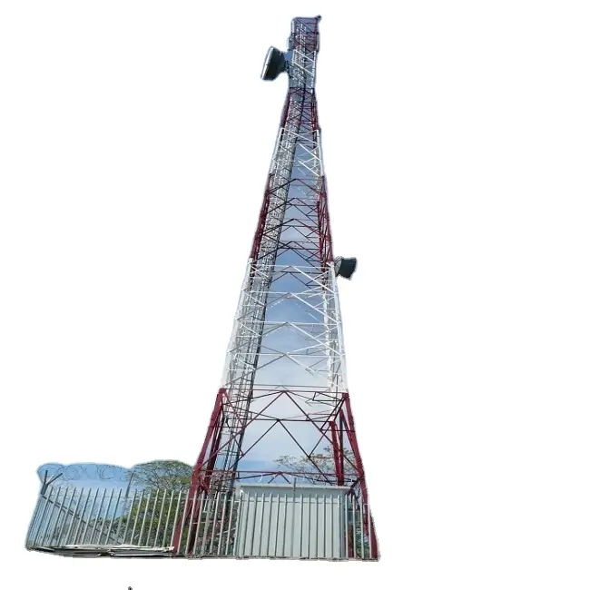 60mテレコミュニケーションアングルスチールタワー