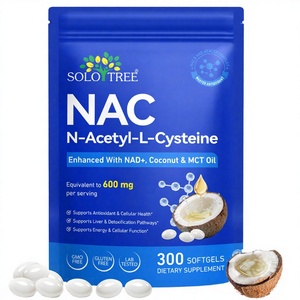 SOLOTREE Suplemento Antioxidante para la Salud Celular de Adultos, Cápsulas de Gel Suave con N-Acetilcisteína y Aceite MCT de Coco - Product Image 3