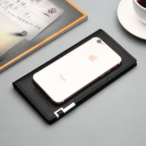 Компактный тонкий кошелек из искусственной кожи для кредитных карт мужской вертикальный бумажник из мягкой кожи для мужчин