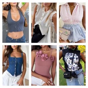 Vestido Casual Retro de Verano para Mujer, Manga Corta, Estampado, Elástico, Modelo QZ-081 89416, Venta al Por Mayor, Envío Aleatorio - Product Image 3